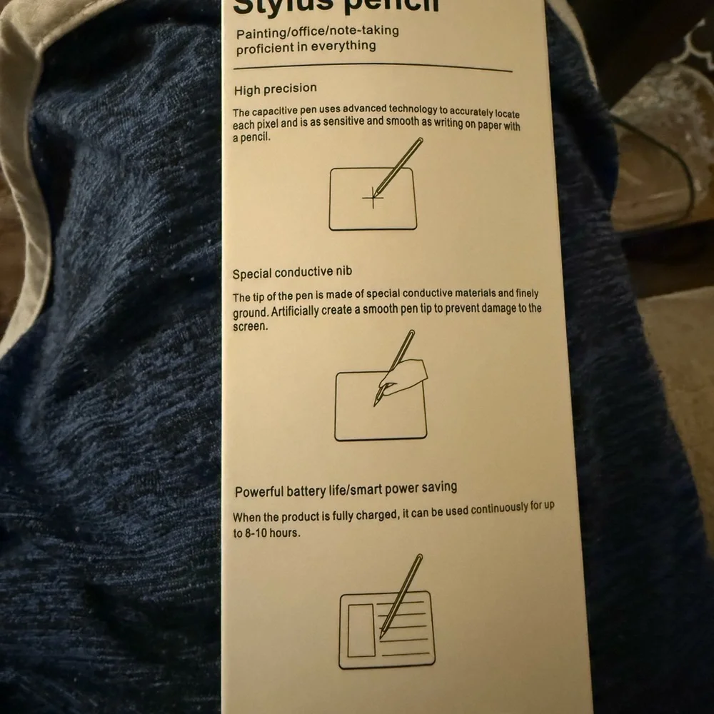 Apple White Stylus for iOS iPad Mini Air Pro